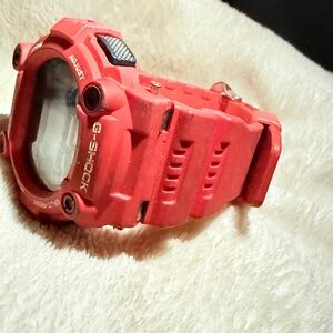 G-Shock Red Resin Digital Watch